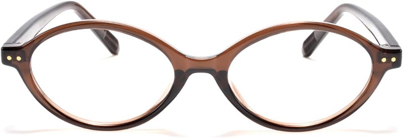 TIJN Olisa Blue Light Blocking Glasses for Women Men,Oval Glasses Frame Bluelight Glasses for Gaming/Computer/Screen - Image 1